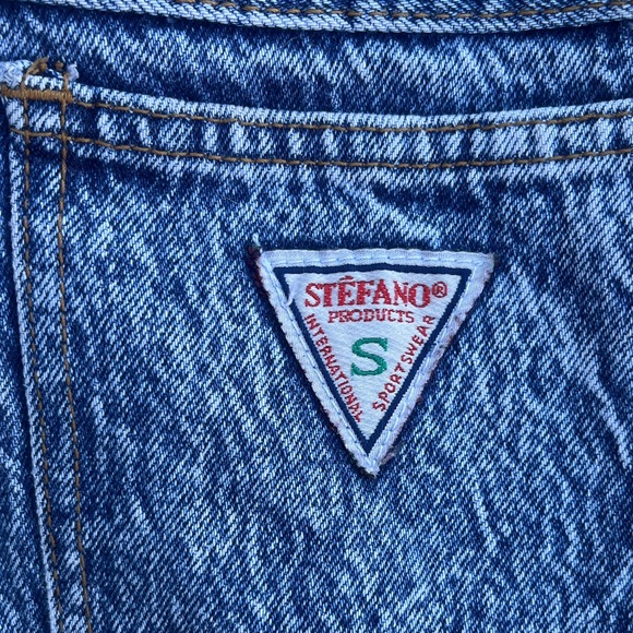 Vintage Stefano Acid Wash Denim Jeans Size 12 - Picture 2 of 9